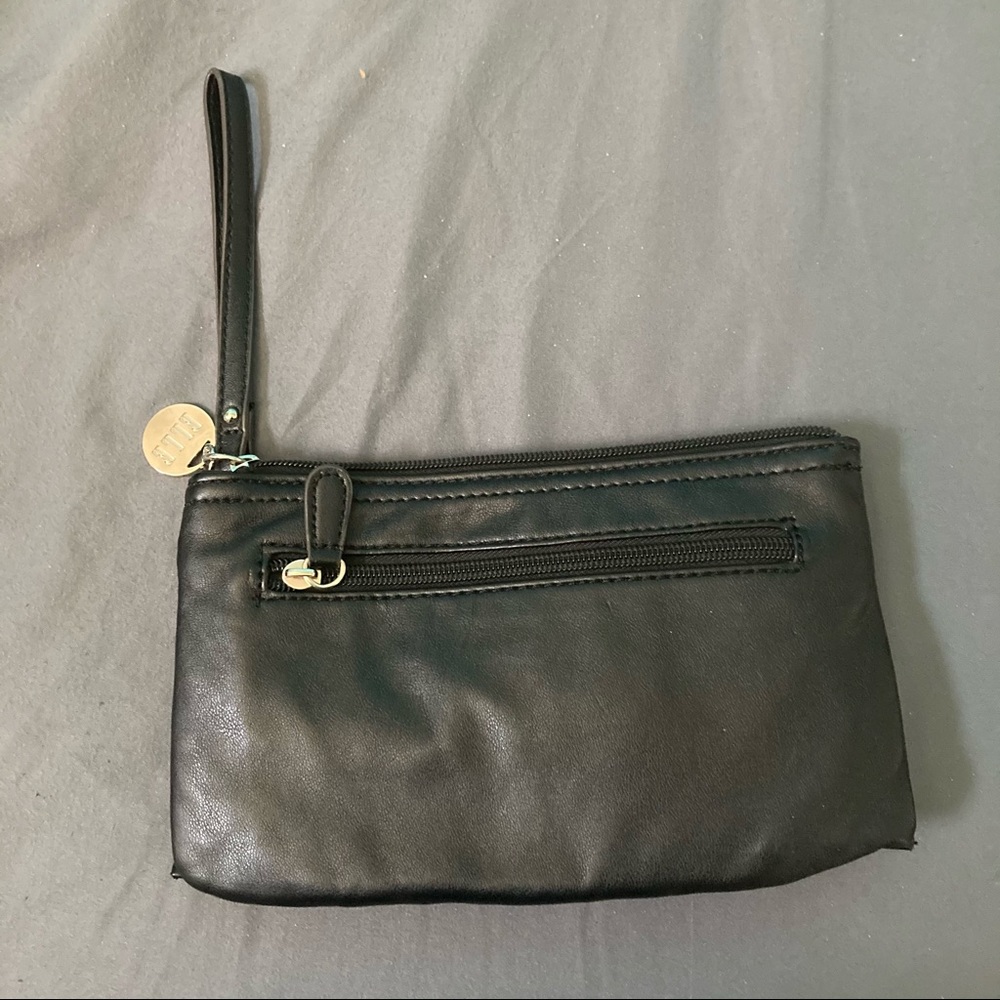 ELLE Brand Ruffle Clutch - Picture 2 of 6
